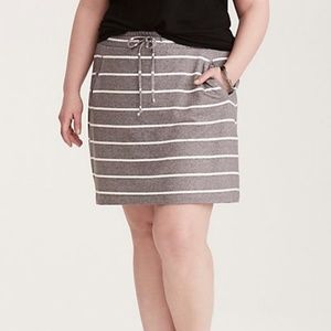 Torrid Striped Skirt